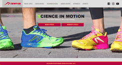 Desktop Screenshot of newtonrunning.jp